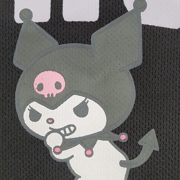 Kuromi Sanrio Shirt Womens Large 20x27 Arch Spellout Black - Picture 14 of 14
